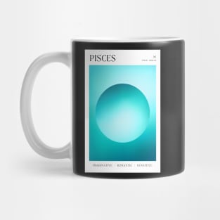 Pisces Zodiac Astrology Sign Aura Mug